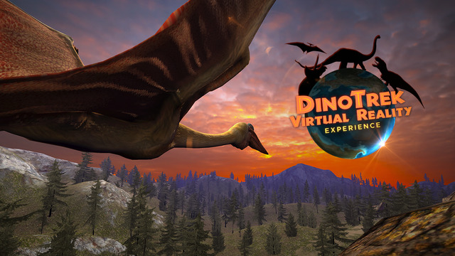 360 VR Google T-Rex Dinosaur Virtual Reality Experience 